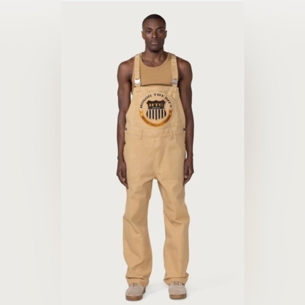 HONOR THE GIFT Workwear Overalls, Embroidered, NWT. Size 36.